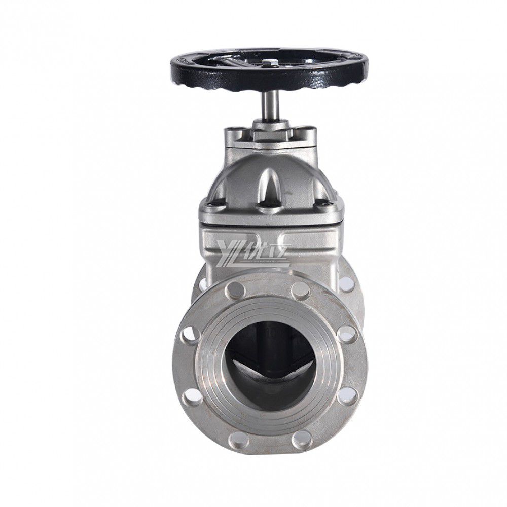 YOULI Zero Leakage Z45X ANSI 150LB 304 316 Stainless Steel Cast Iron PN16 Non Rising Stem Soft Seal Flanged Gate Valve