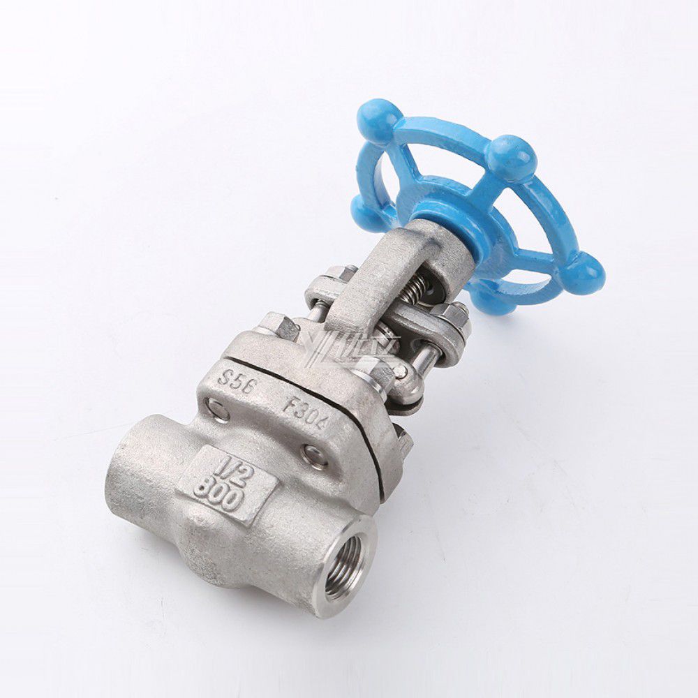 YOULI API ANSI 150-800LB 304 316 Stainless Steel A105 F11 F22 1.6-10mpa NPT BSP Forged Screw Female Threaded Gate Valve