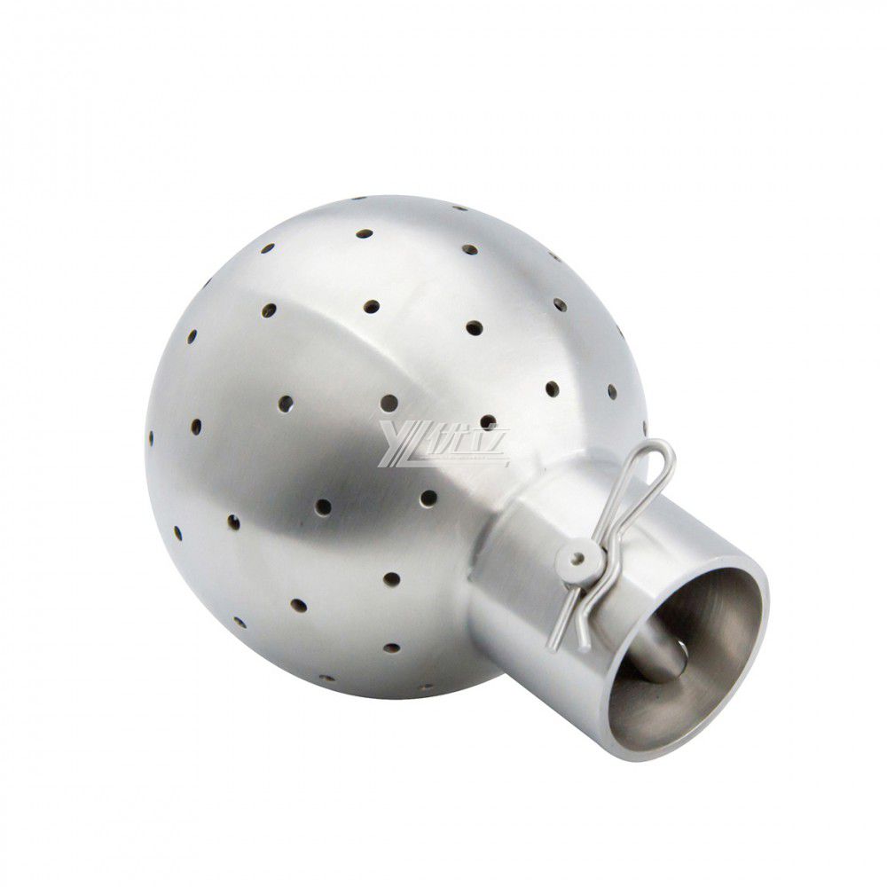YOULI Hygienic Food Grade Sanitary Bolted Tank Cleaning Stainless Steel 304 SS316L Nozzle Bolted Fixed Cleaning Spray Ball