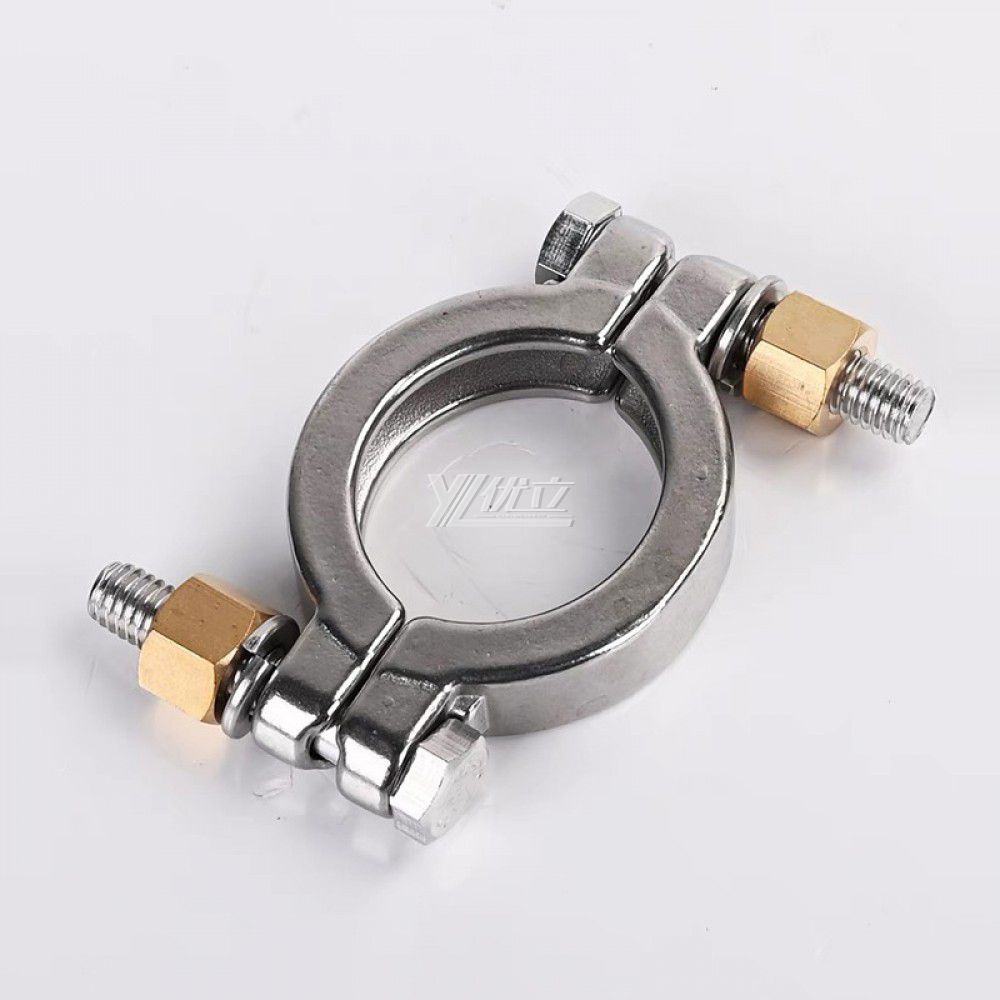 YOULI Hygienic Food Grade Sanitary Stainless Steel 304 SS316L DIN SMS 3A Tri-clamp Pipe Fitting High Pressure Pin Clamp