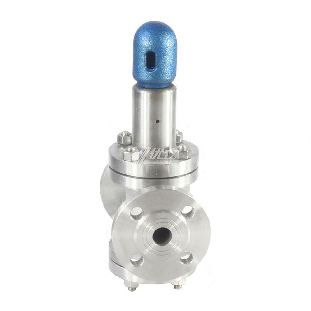 YOULI Y42X Stainless Steel ANSI 150lb JIS 10k Pn16-pn64 Water 304 316 WCB Piston Type Pressure Flange Relief Valve