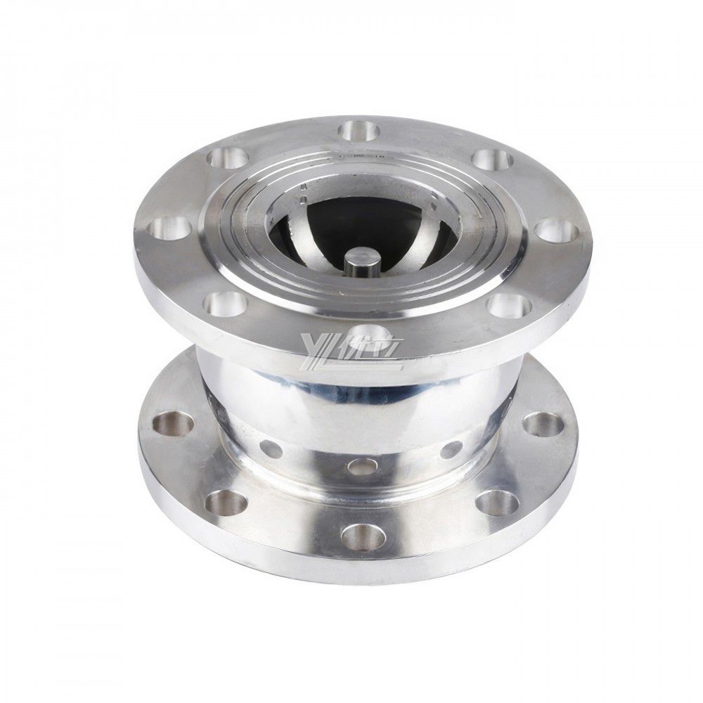 YOULI Hygienic Food Grade Sanitary Stainless Steel  Ends Nrv  Ball Type Flange Non Return Ckeck Valves