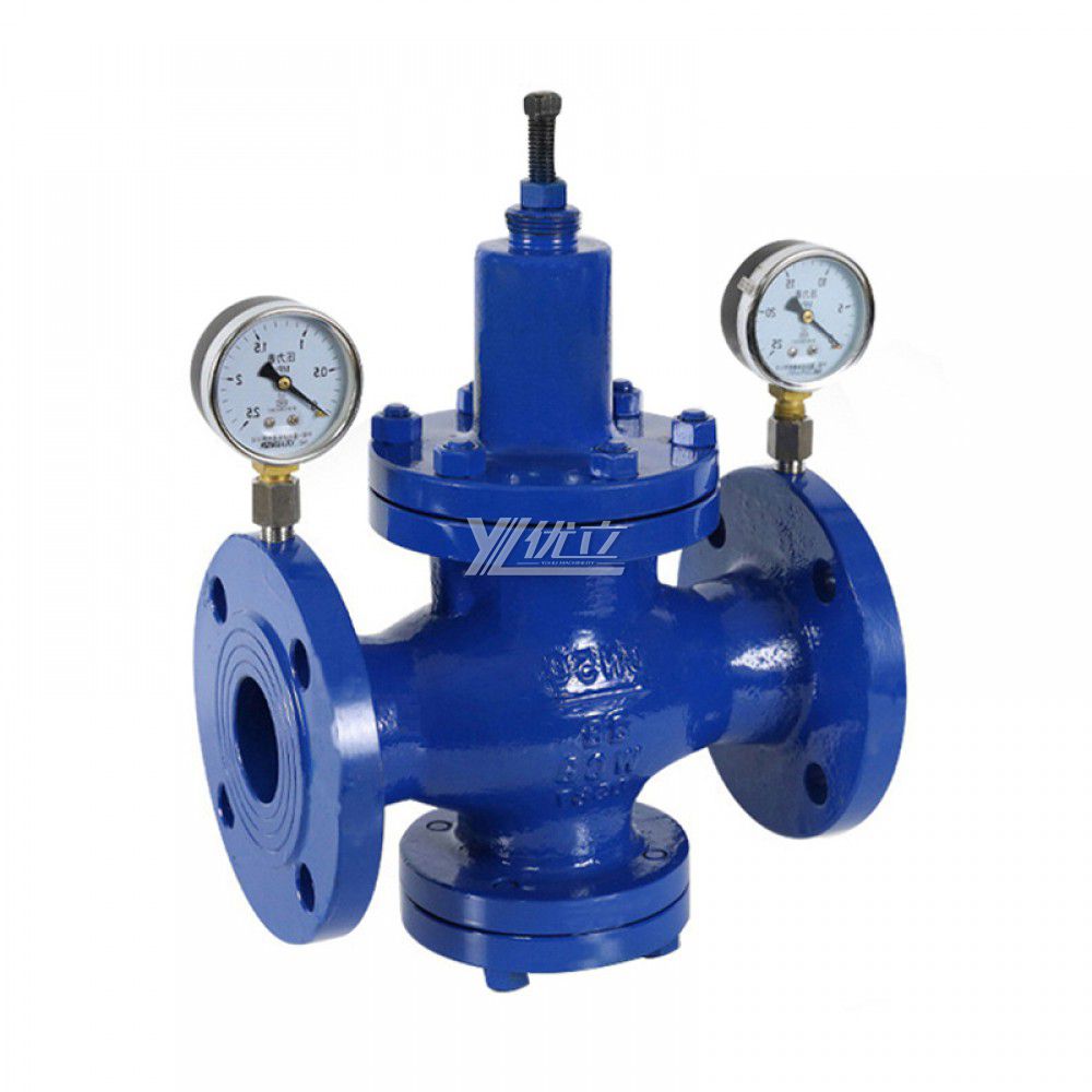 YOULI YK42X Pressure Gage Stainless Steel ANSI 150lb Water Pn16-pn64 304 316 WCB Piston Type Pressure Flanged Relief Valve