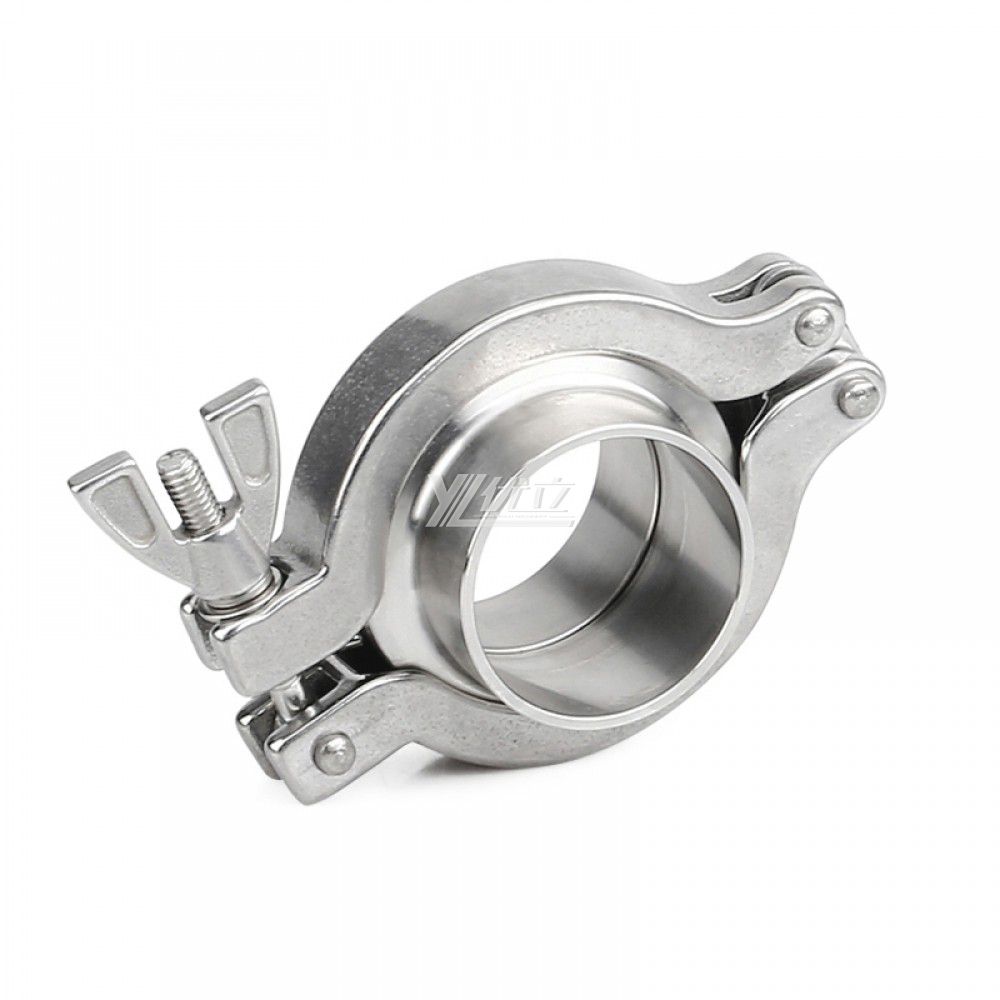 YOULI Hygienic Food Grade Sanitary Stainless Steel 304 SS316L Clamp KF KF25 KF40 Pipe Fitting Complete Sets Vacuum Ferrule