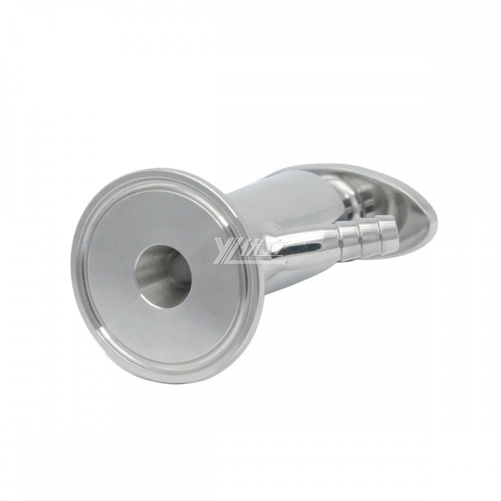 YOULI Manufacture Hygienic Food Grade Sanitary Medical Stainless Steel 304 316L Manual Tri Clamped Sample Valve