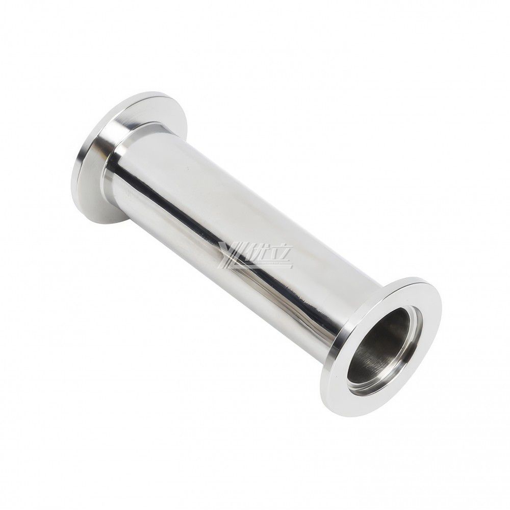 YOULI Food Grade Sanitary Stainless Steel 304 SS316L KF16 KF25 KF40 100-4000mm Tri-clamp Pipe Fitting Vacuum Straight Fittings