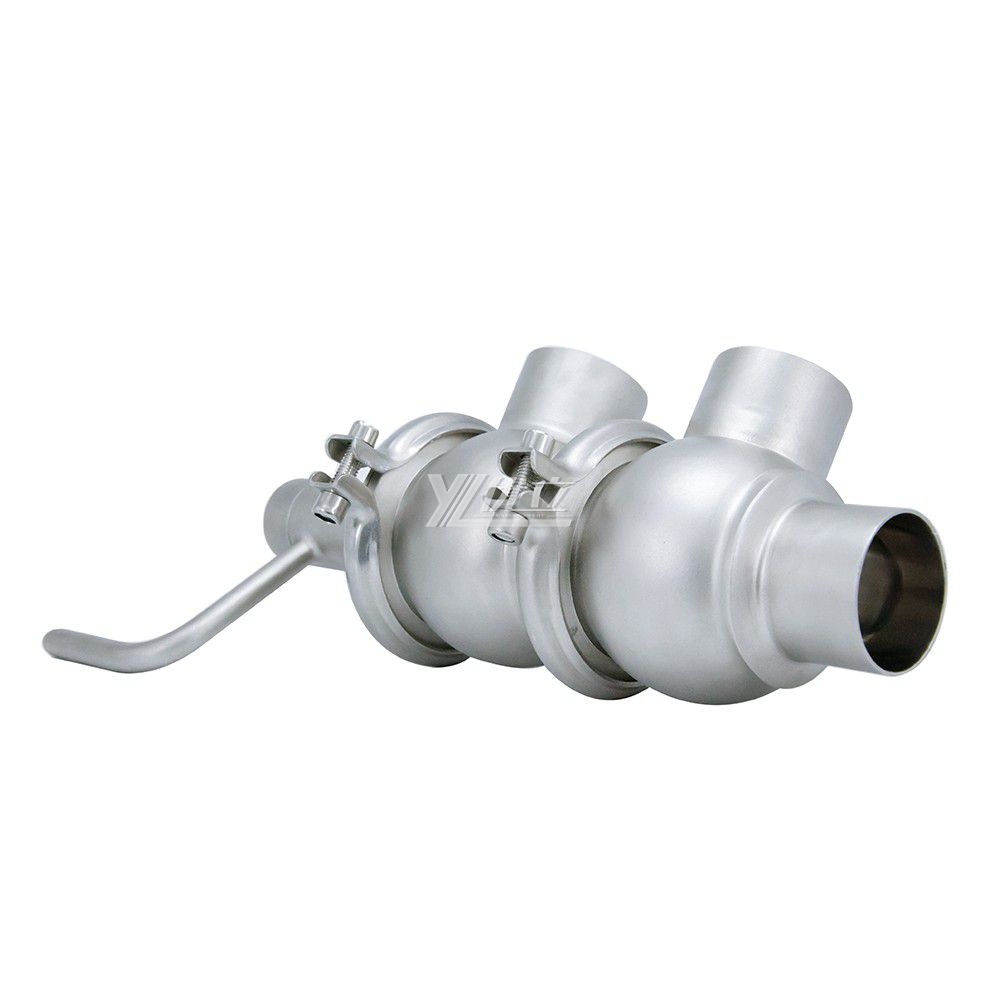 Stainless Steel Manual Flow Control Divert Valve