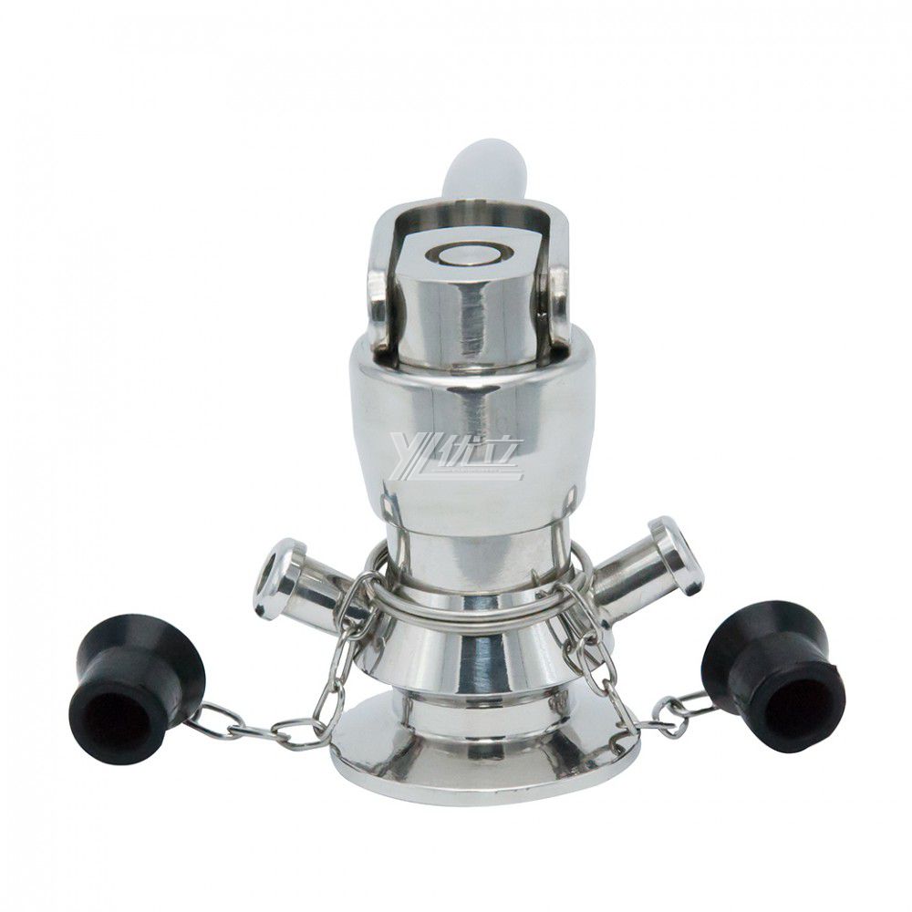 YOULI Hygienic Food Grade Sanitary Stainless Steel 304 316L Tri Clamped Manual Quickly Open Type Sterile Sample Valve