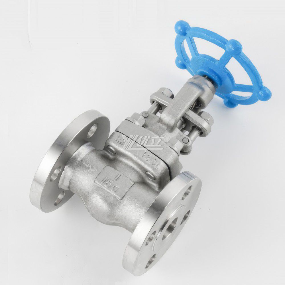 YOULI High Temperature Steam API ANSI 150-800LB 304 316 Stainless Steel A105 JIS 10K PN16-64 Forged Manual Flagned Globe Valve