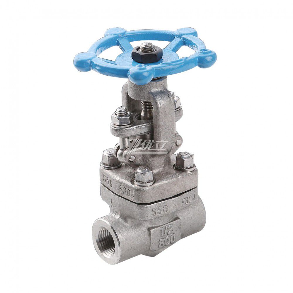 YOULI API ANSI 150-800LB 304 316 Stainless Steel A105 F11 F22 1.6-10mpa NPT BSP Forged Screw Female Threaded Gate Valve