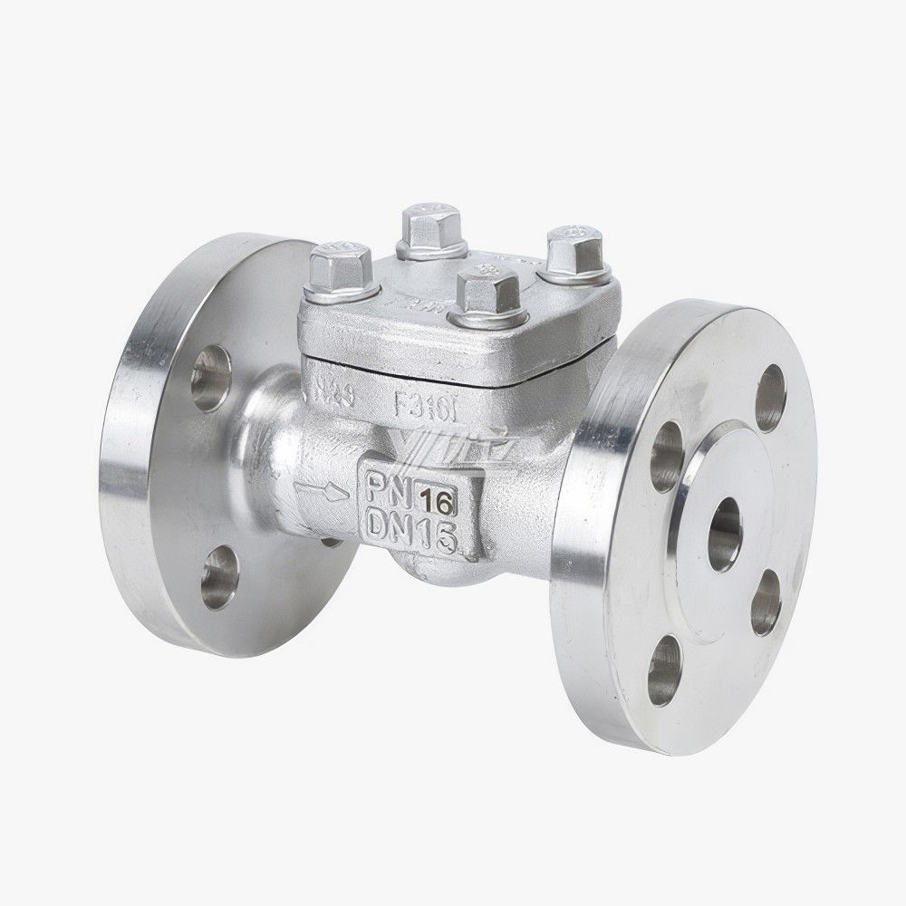 YOULI Anti-leakage High Temperature ANSI 150LB Stainless Steel 304 316 JIS 10K 1.6mpa A105 Forged Swing Flanged Check Valve