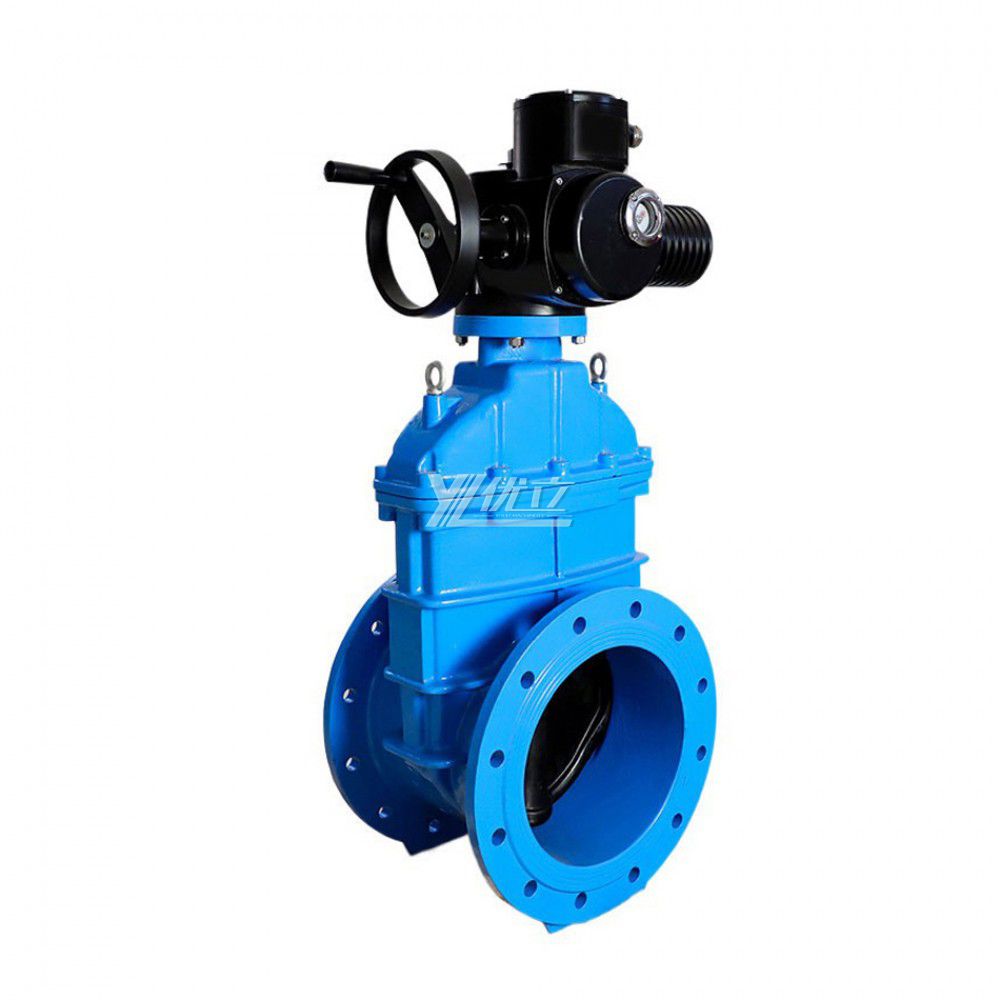 YOULI ANSI 150LB 304 316 Stainless Steel Cast Iron Water Soft Seal  1.6mpa Motorized AC380V Electric Flanged Gate Valve