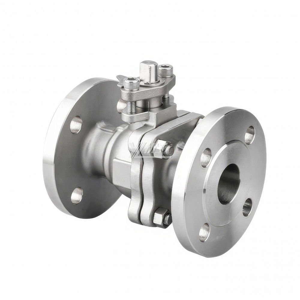 YOULI High Temperature 300 Degrees Celsius PN16-64 API ANSI150-300LB JIS10K Stainless Steel 304 316  WCB Flanged Ball Valve