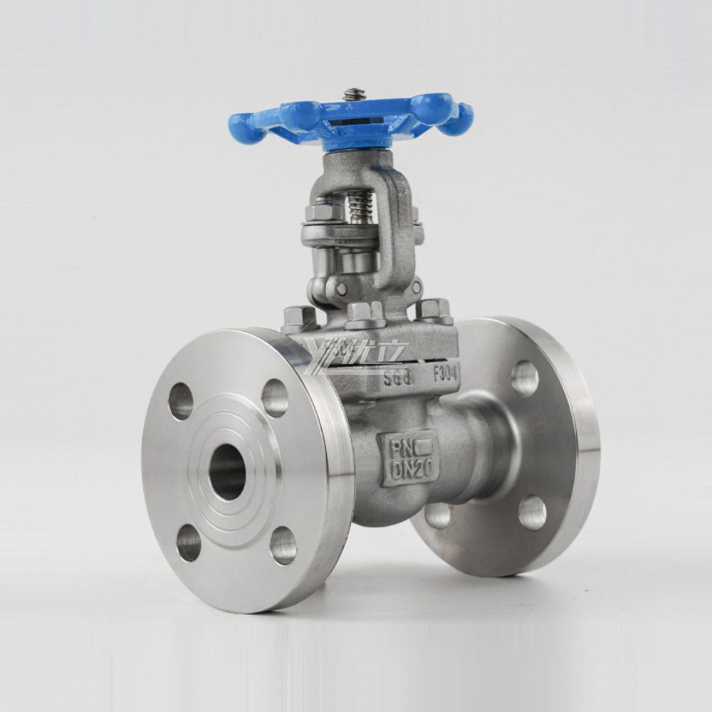 YOULI High Pressure API ANSI 150-1500LB PN16-160 304 316 Stainless Steel A105 F11 F22 F5 Forged Flange Flanged Gate Valve