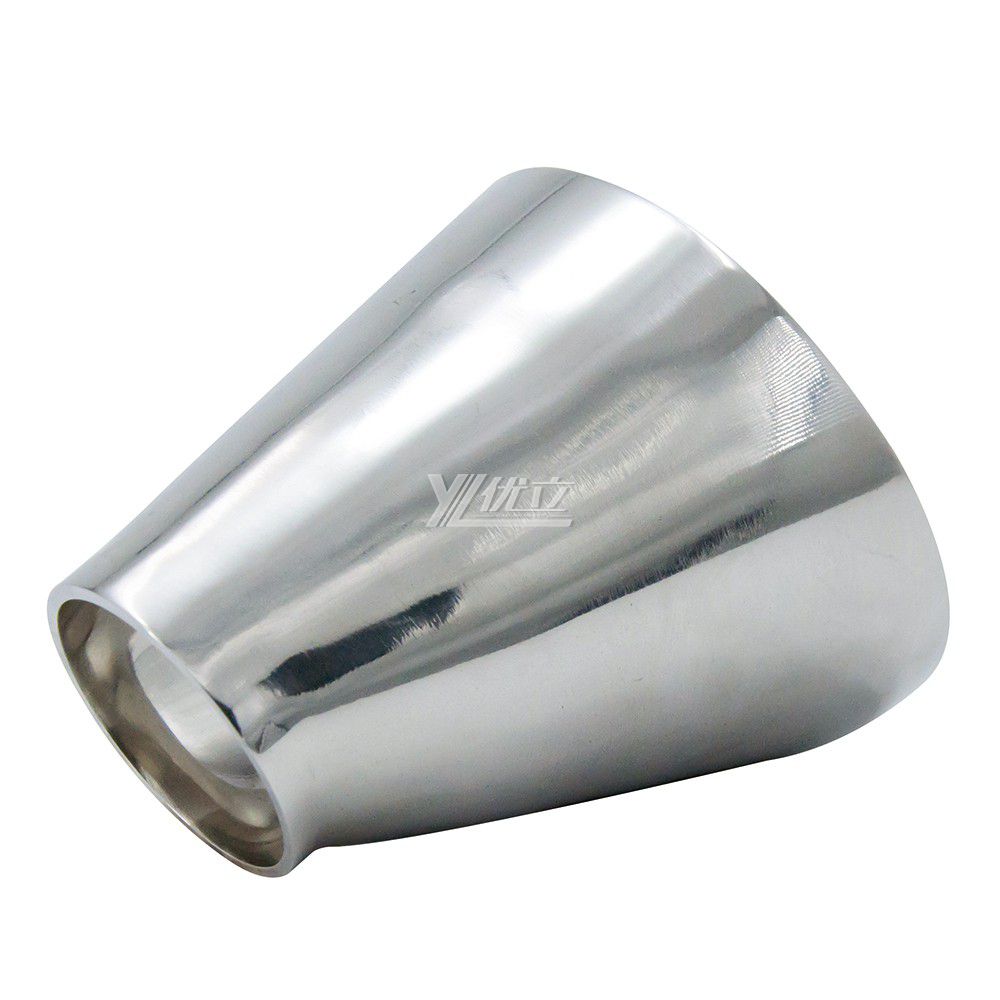 ISO Stainless Steel Hygienic Eccentric Reducer with 1.5mm THK.