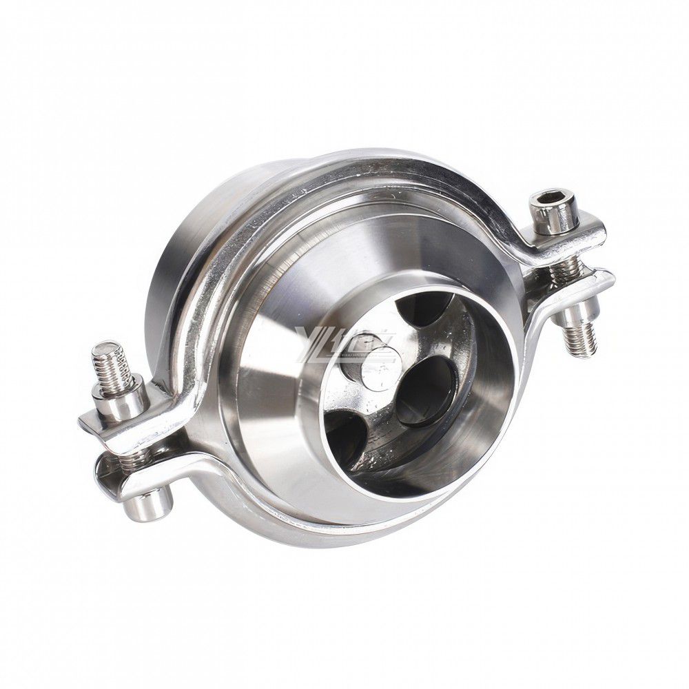 YOULI Best-in-Class Hygienic Food Grade Sanitary Stainless Steel 3A/SMS/DIN 304 316L NRV Non-return Butt Welded Check Valve