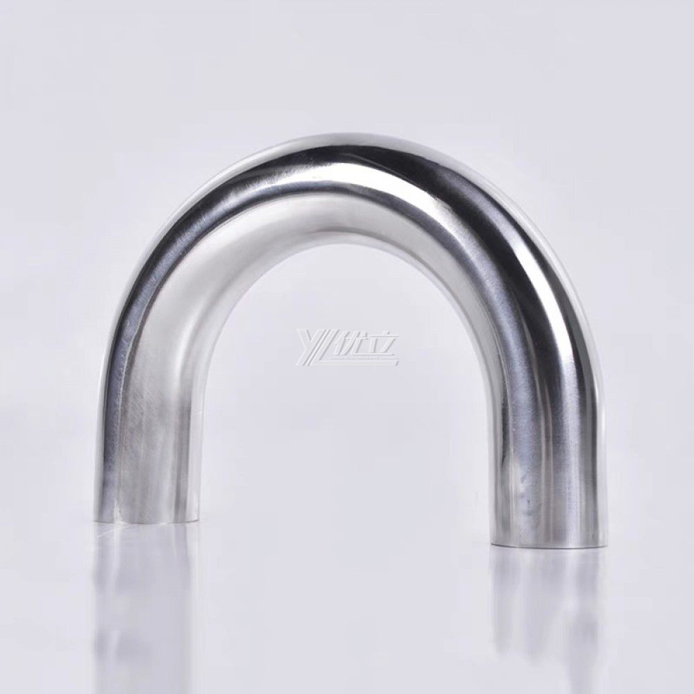YOULI Hygienic Food Grade Sanitary Stainless Steel 304 SS316L 3A SMS U Modle Bend Elbow