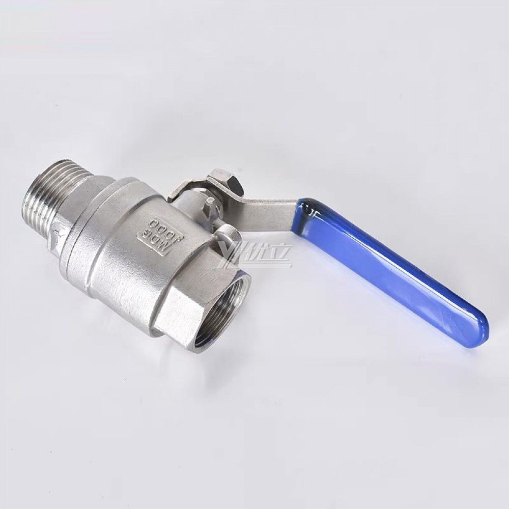 YOULI Professional Grade NPT BSP 1000wog 1.6mpa 304 316 Stainless Steel manual 2 piece Male Female threaded Ball Valve