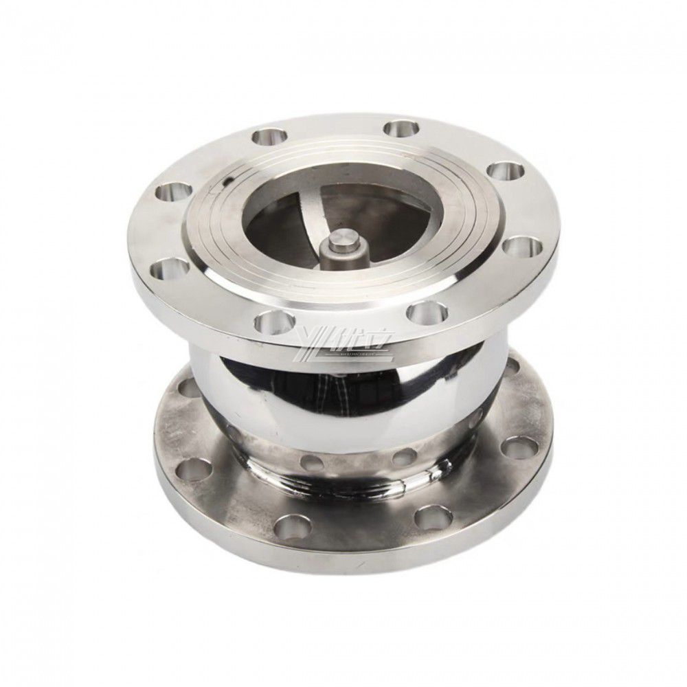 YOULI Hygienic Food Grade Sanitary Stainless Steel  Ends Nrv  Ball Type Flange Non Return Ckeck Valves
