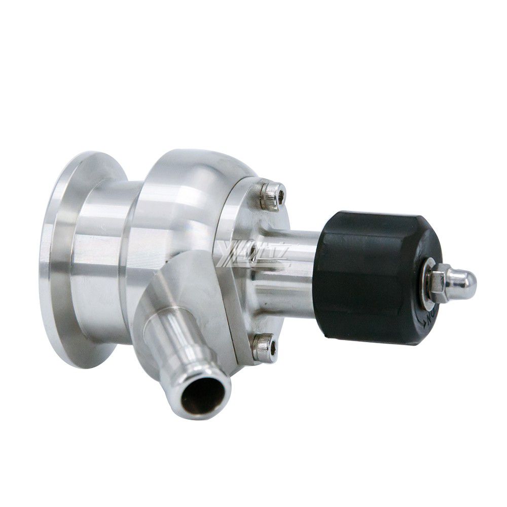 YOULI Hygienic Food Grade Sanitary Stainless Steel 304 316 Single Hose Manual Sterile Tri-Clamped Sample Valve