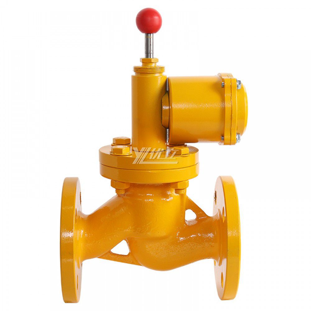 YOULI ZCRB Stainless Steel 304 316 Cast Iron AC220V DC24V Gas Emergency Shut-off Flanged Solenoid Valve