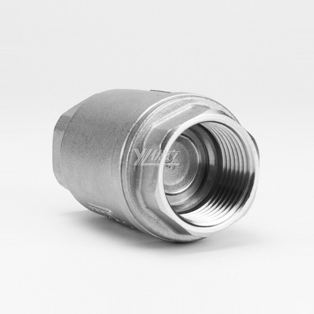 YOULI Stainless Steel High Temperature Steam Water Oil NPT BSP RC 1.6mpa H14W Vertical Type Female Threaded Screw Check Valve