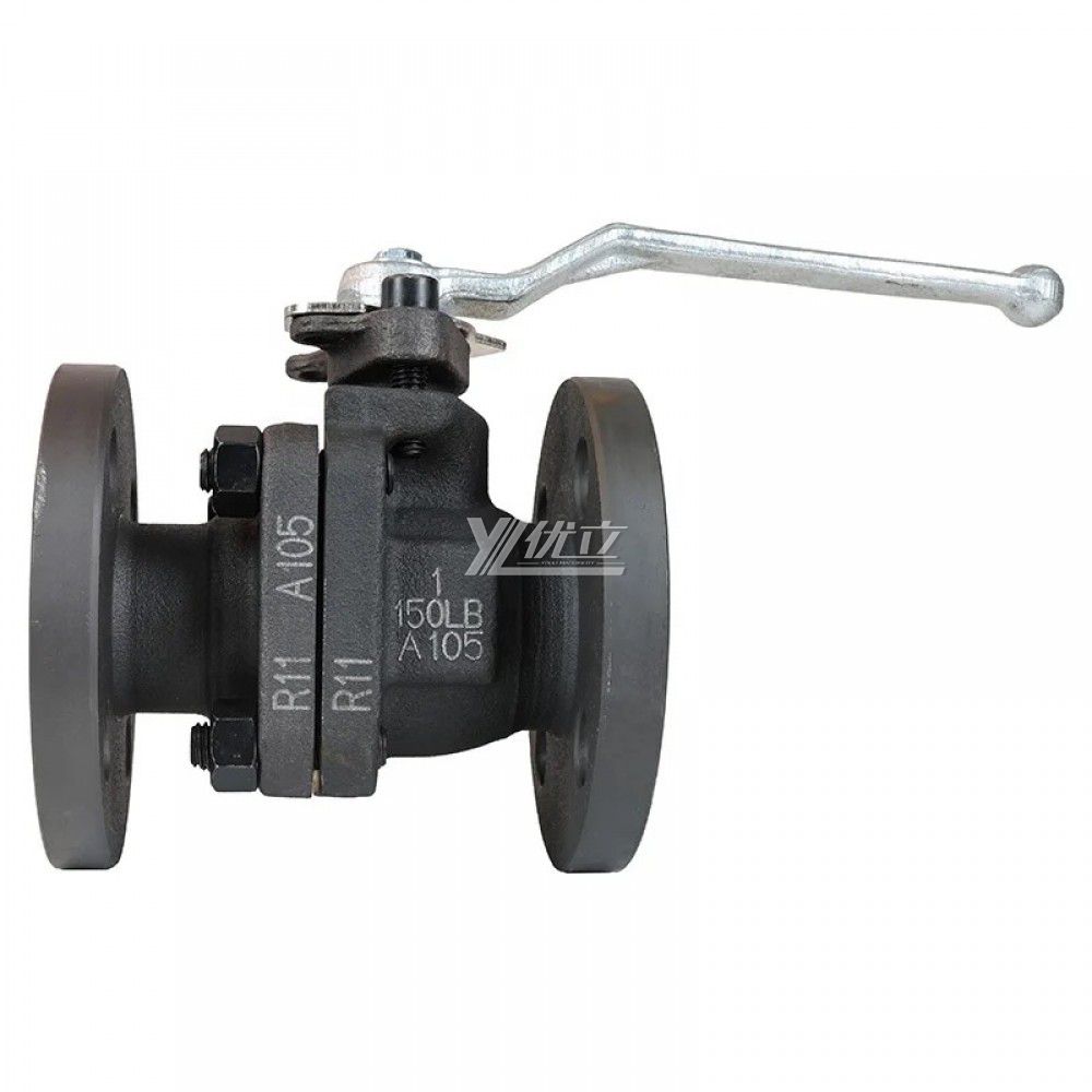 YOULI High Temperature Metal Seal High Pressure API ANSI150-1500LB Stainless Steel 304 316 A105 Forged 2 piece Flanged Ball Valve