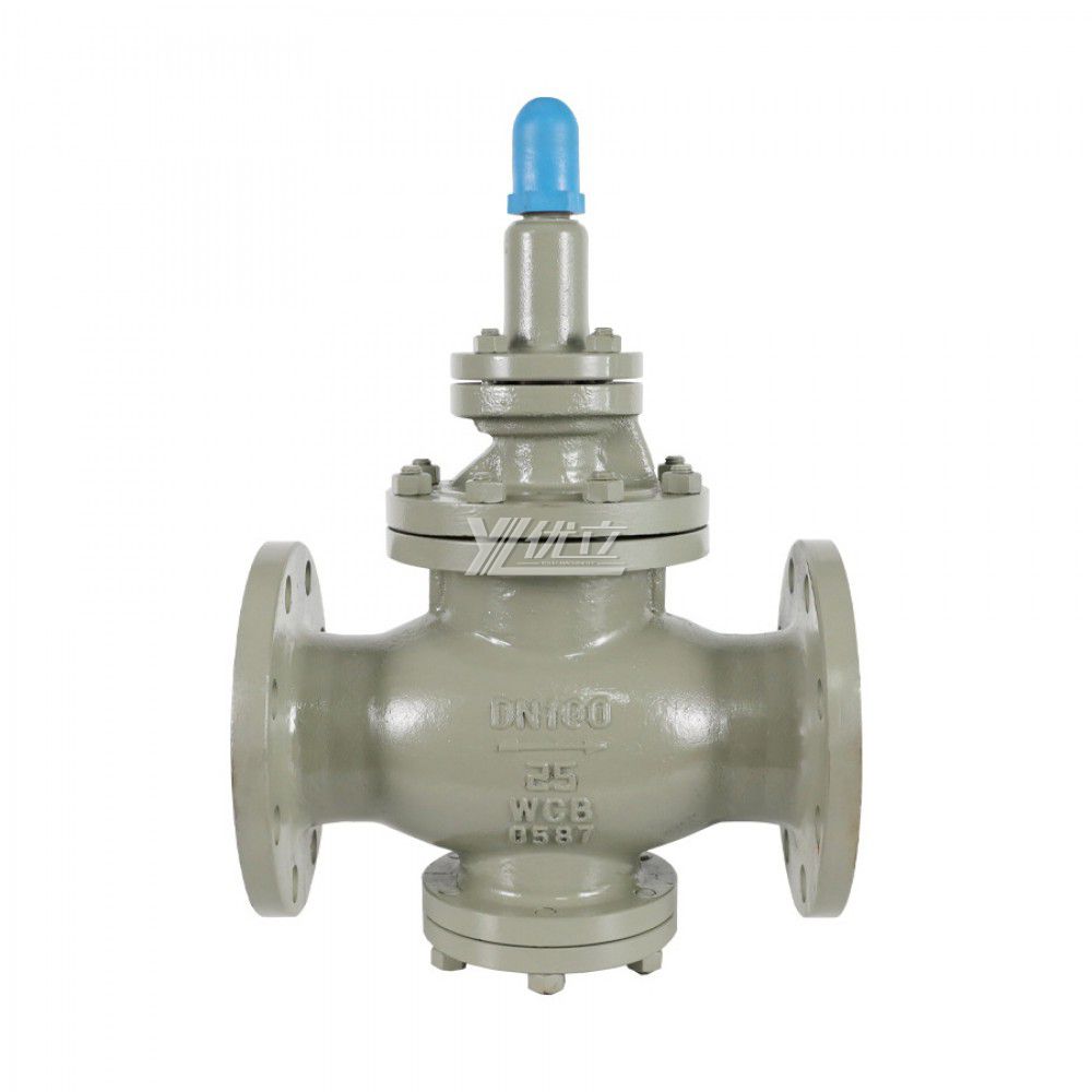 YOULI Stainless Steel ANSI 150lb JIS 10k Pn16-pn64 304 316 WCB Pilot Steam Piston Type Pressure Flanged Reducing Relief Valve