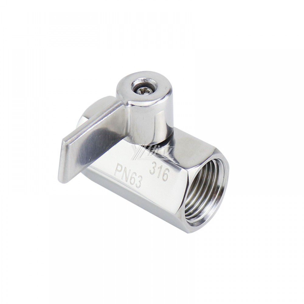 YOULI Stainless Steel NPT BSP 1000WOG PN64 304 316 3/8" 1/2" 1/4" Manual Female Thread Mini Ball Valve