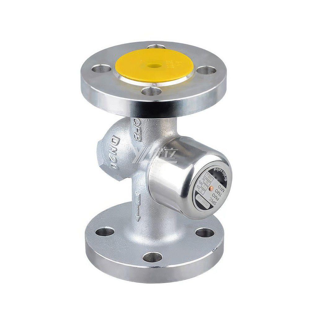 YOULI Durable Anti-leakage High Temperature 1.6mpa 304 316  Stainless Steel Y Type Thermal Power Flanged Steam Water Trap Valve
