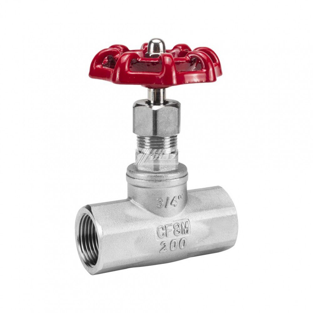 YOULI High Temperature Steam NPT BSP 1.6mpa 200wog 304 316 Stainless Steel WCB Manual Screw Female Threaded Globe Valve