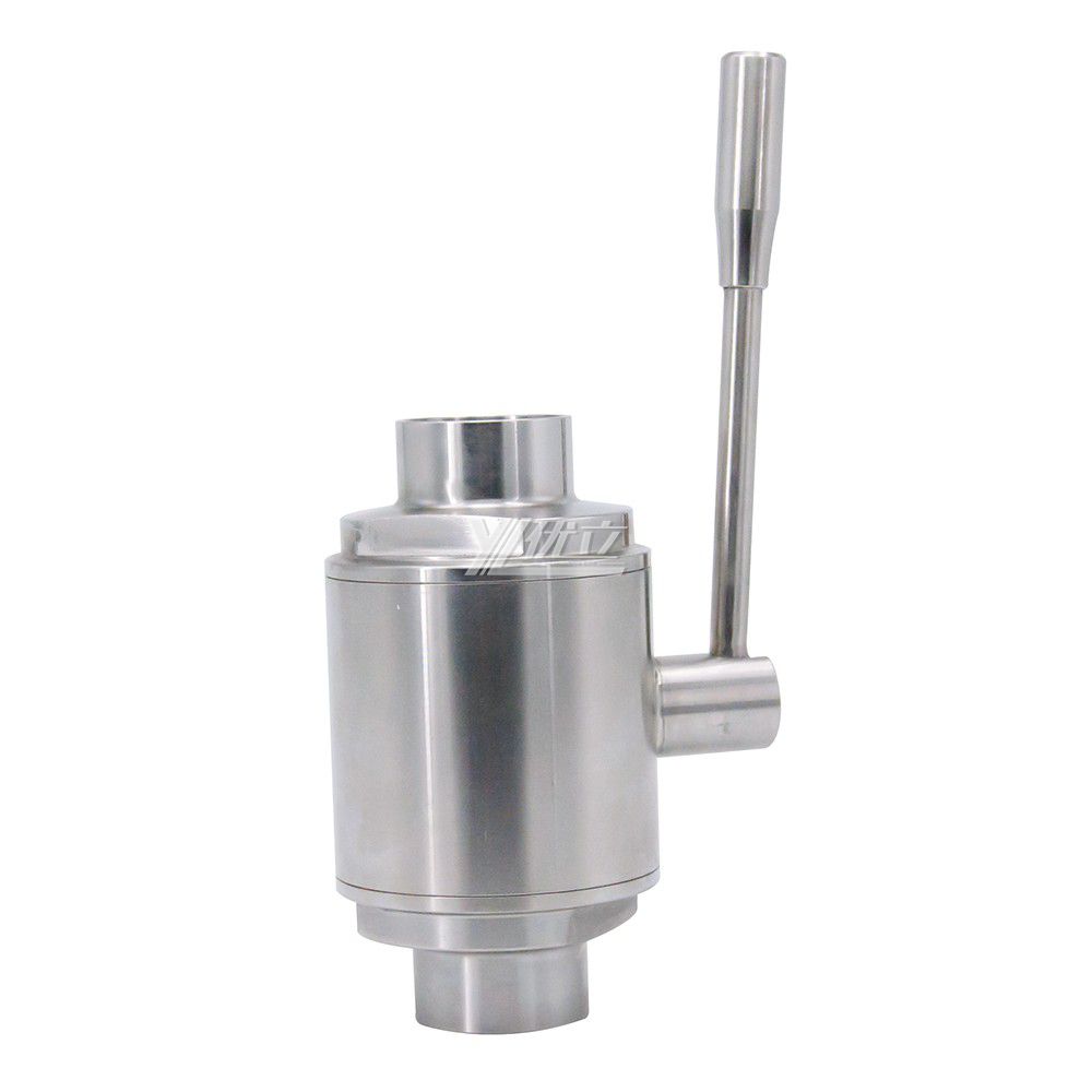 Stainless Steel SS304 Sanitary Weld Welding Straight Ball Valves