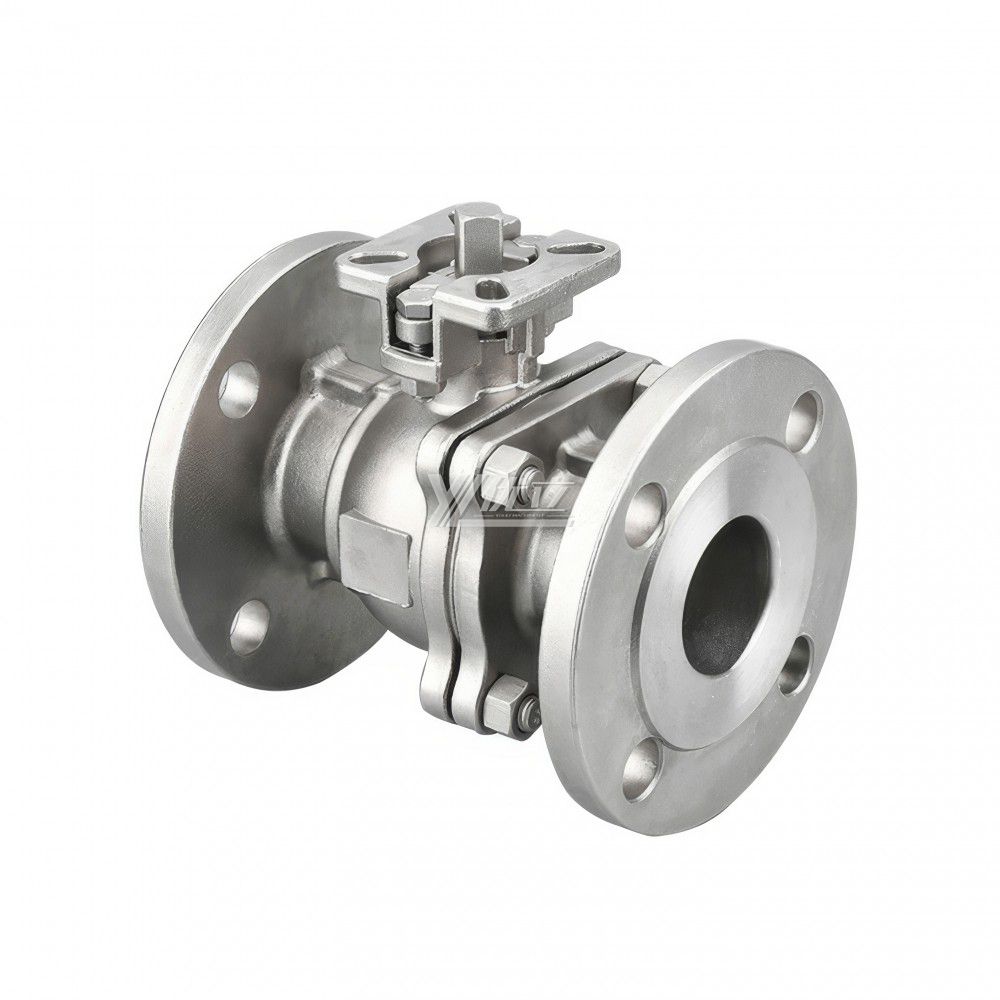 YOULI ISO 5211 mounting pad 4 6 inch flange  stainless steel ANSI 150LB 304 316 JIS 10K PN16 WCB manual Flanged Ball Valve
