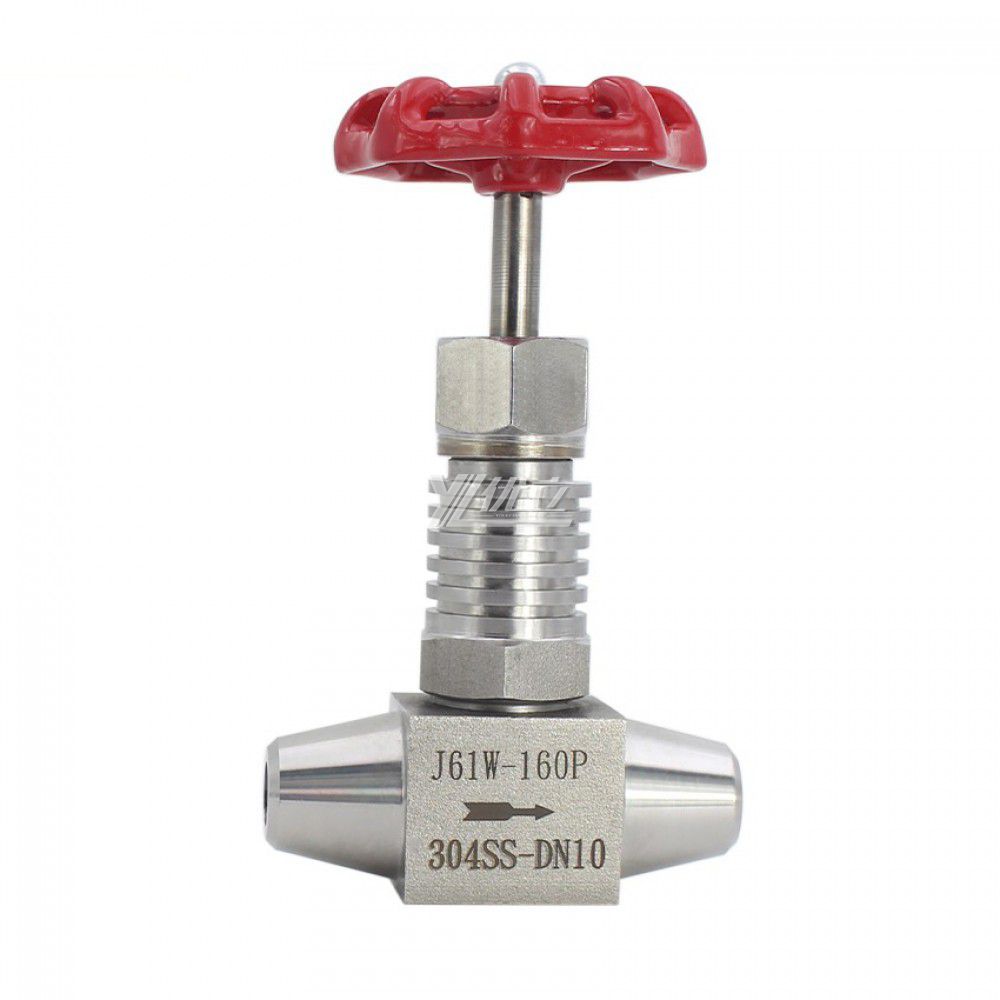 YOULI Stainless Steel High Temperature J61WH 304 316 WCB 16mpa High Pressure Double Butt Welded Needle Globe Valve