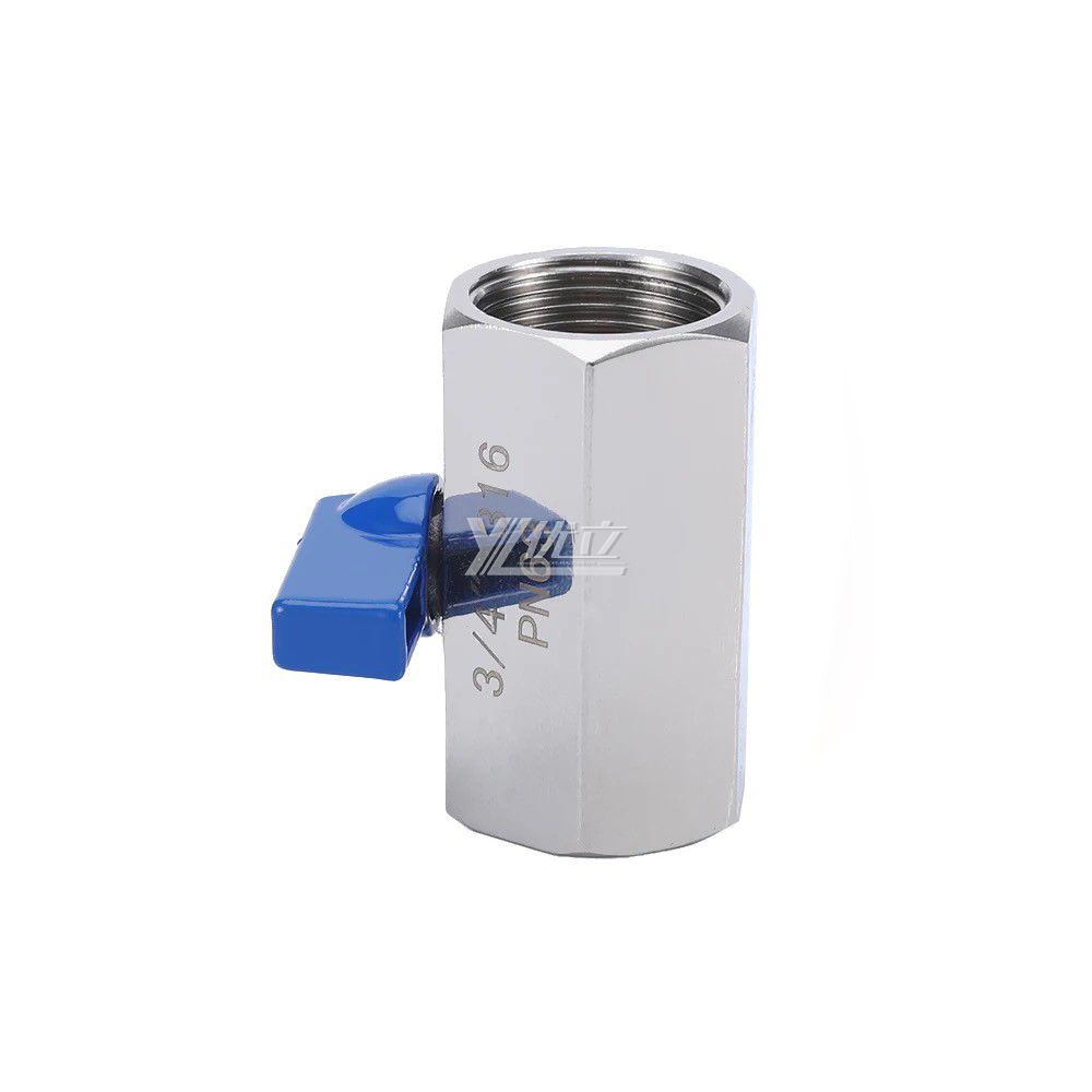 YOULI Stainless Steel NPT BSP 1000WOG PN64 304 316 3/8" 1/2" 1/4" Manual Female Thread Mini Ball Valve