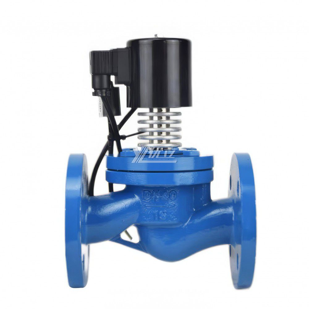 YOULI ZCG Stainless Steel 304 316 Explosion-proof Steam High Temperature with Cooling Rib AC220V DC24V Flanged Solenoid Valve