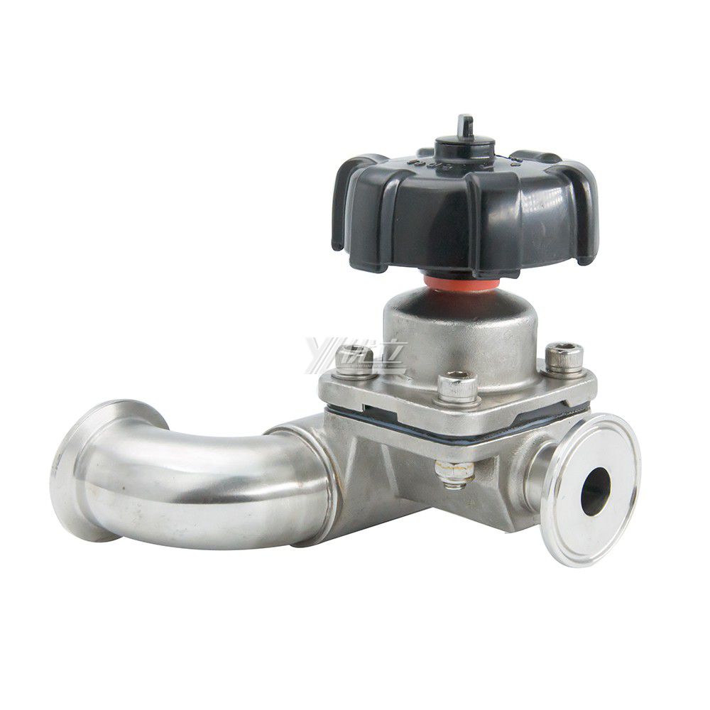 Stainless Steel 316L Sanitary Manual U-Type Diaphragm Valve