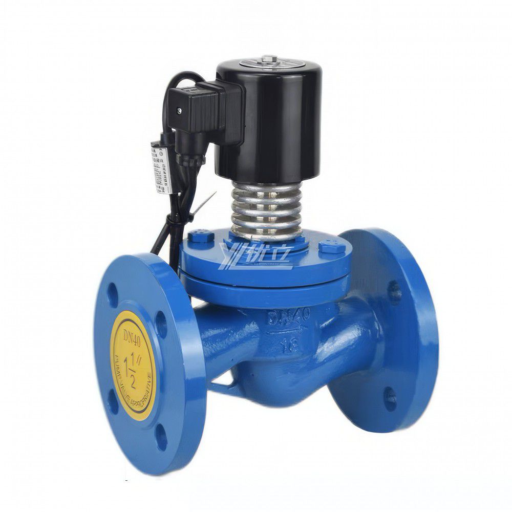 YOULI ZCG Stainless Steel 304 316 Explosion-proof Steam High Temperature with Cooling Rib AC220V DC24V Flanged Solenoid Valve