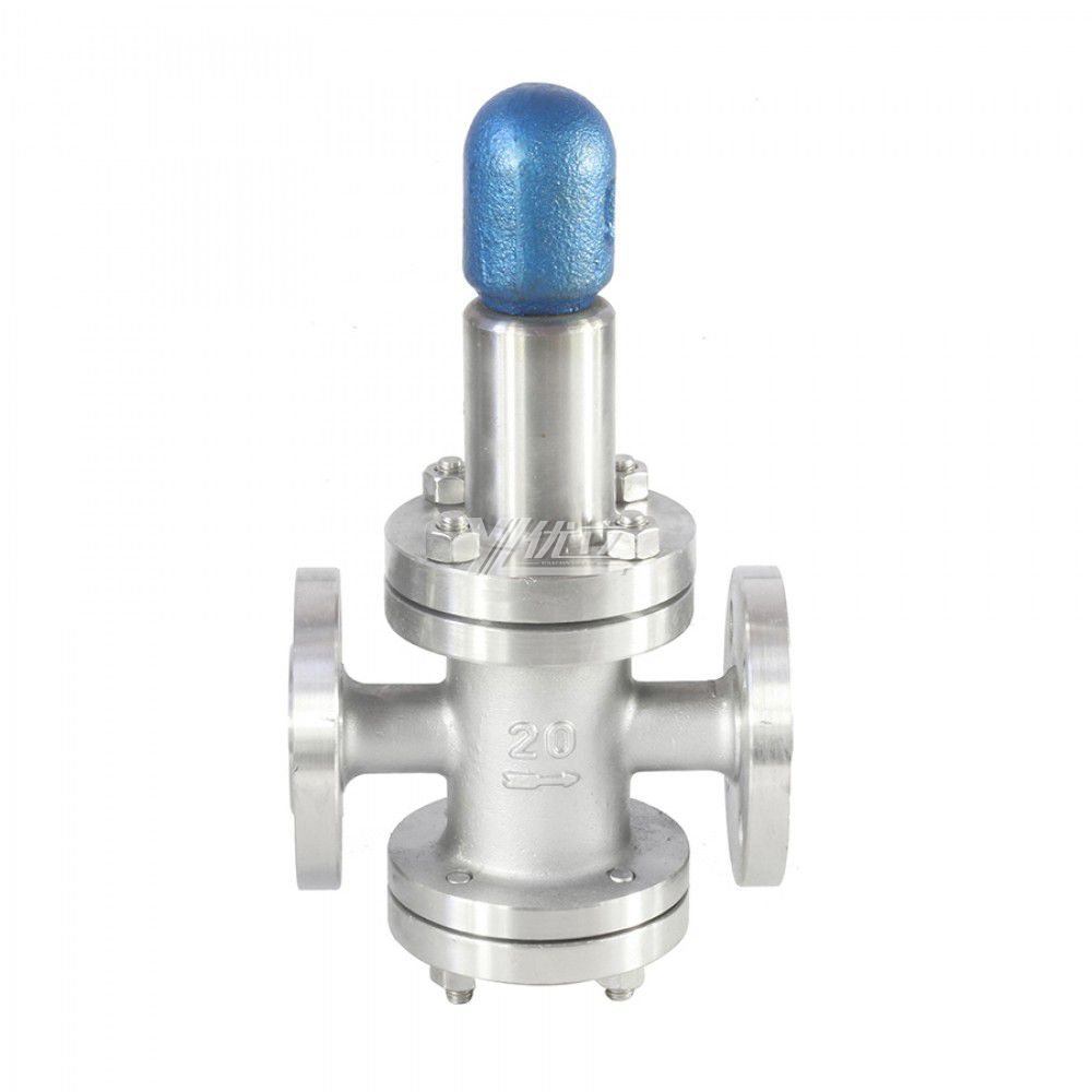 YOULI Y42X Stainless Steel ANSI 150lb JIS 10k Pn16-pn64 Water 304 316 WCB Piston Type Pressure Flange Relief Valve