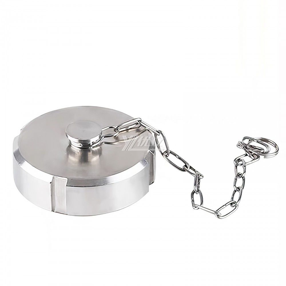 YOULI Hygienic Food Grade Sanitary Stainless Steel 304 SS316L DIN SMS 3A Round Pipe Fitting Blind Cap Plug Cover