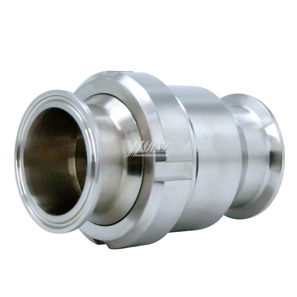 Sanitation Stainless Steel SS304 Check Valve with Union