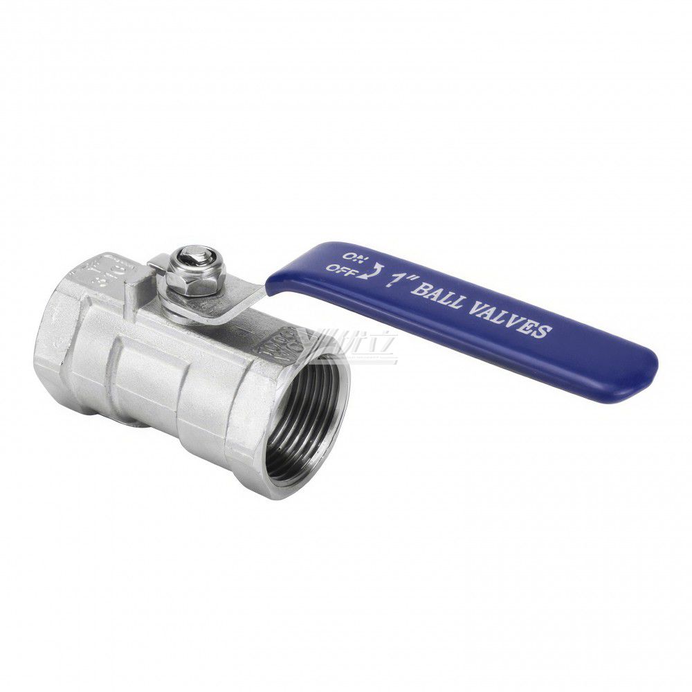 YOULI Quality-Assured Professional Grade NPT BSP 1000wog pn16 304 316 Stainless Steel manual one piece threaded Ball Valve