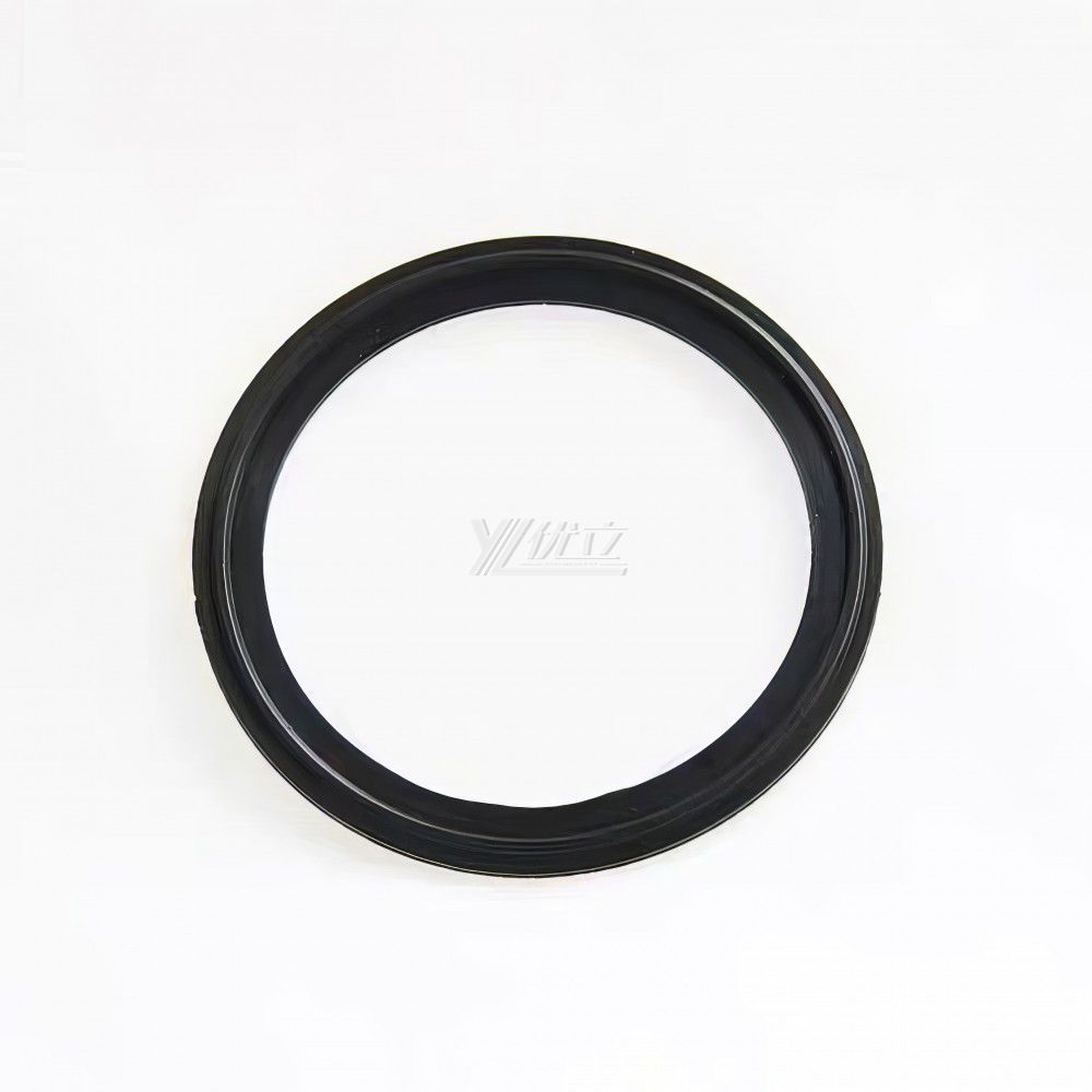 YOULI Hygienic Food Grade Customized Black Pipe Sanitary Tri Clamp BUNA Gasket
