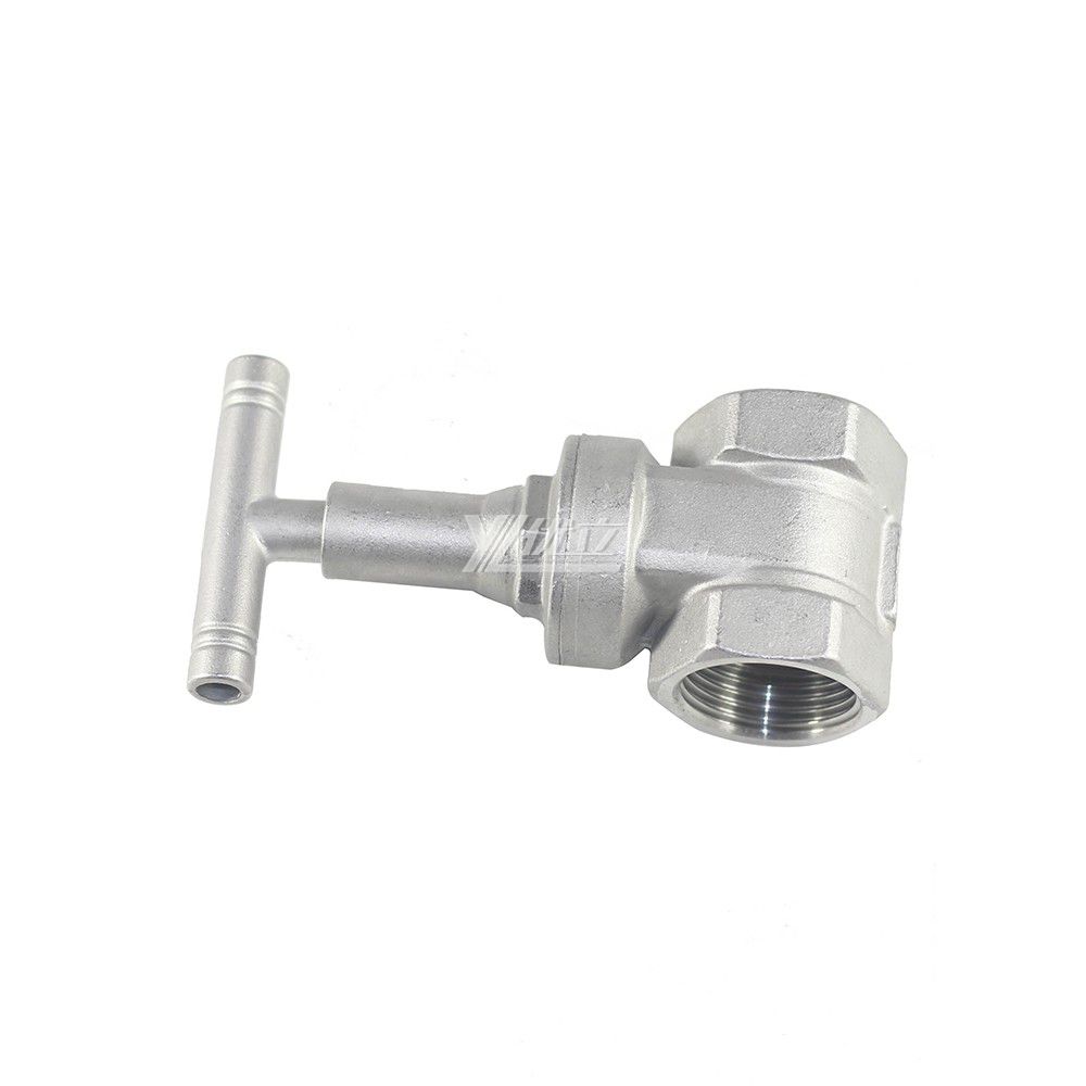 YOULI Durable  Z15W PN16 200wog Stainless Steel 304 316 RC BSP NPT Anti Theft Lock Manual Female Threaded Gate Valve