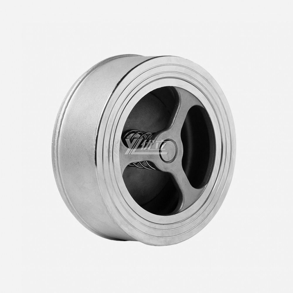 YOULI High Temperature Steam ANSI 150LB Stainless Steel 304 316 JIS 10K 1.6mpa NRV Non-return Wafer Type Check Valve