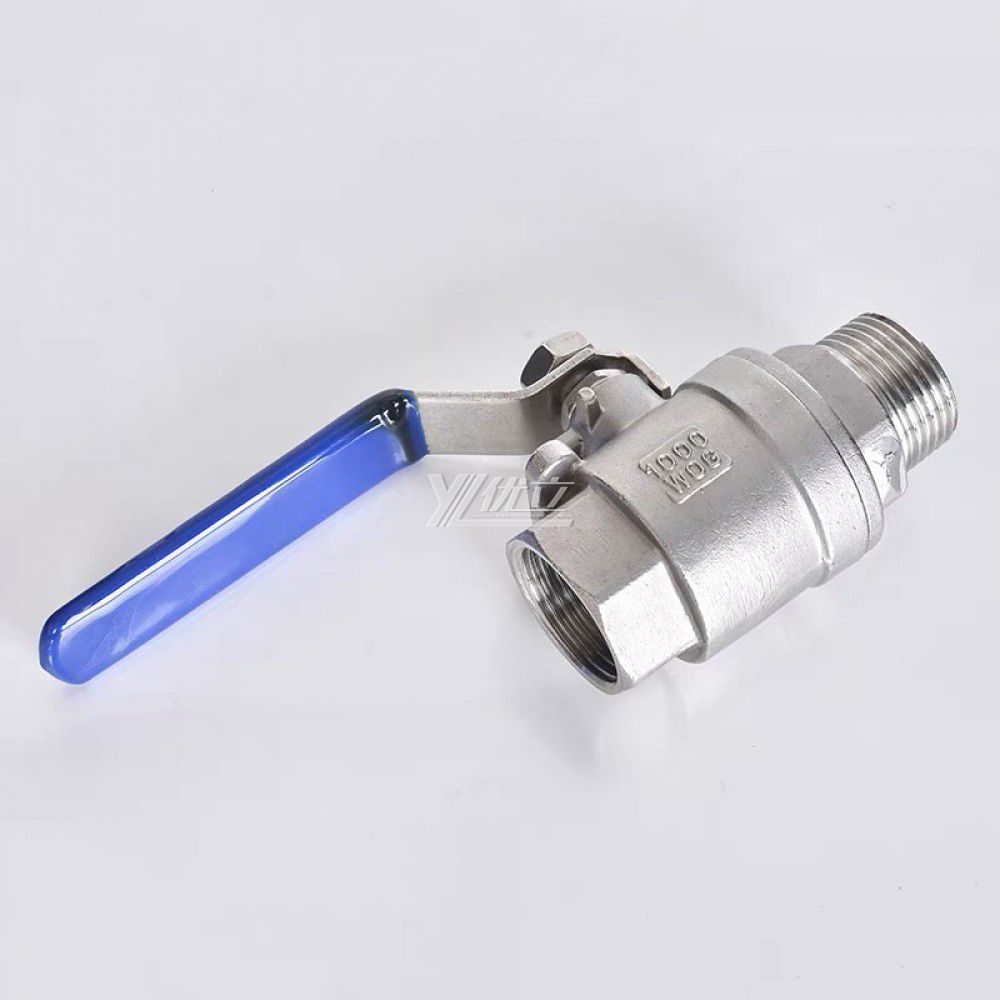 YOULI Professional Grade NPT BSP 1000wog 1.6mpa 304 316 Stainless Steel manual 2 piece Male Female threaded Ball Valve