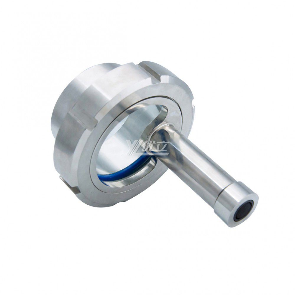 YOULI Best-in-Class Hygienic Food Grade Sanitary Stainless Steel 304 316L SMS With LED Union Sight Glass