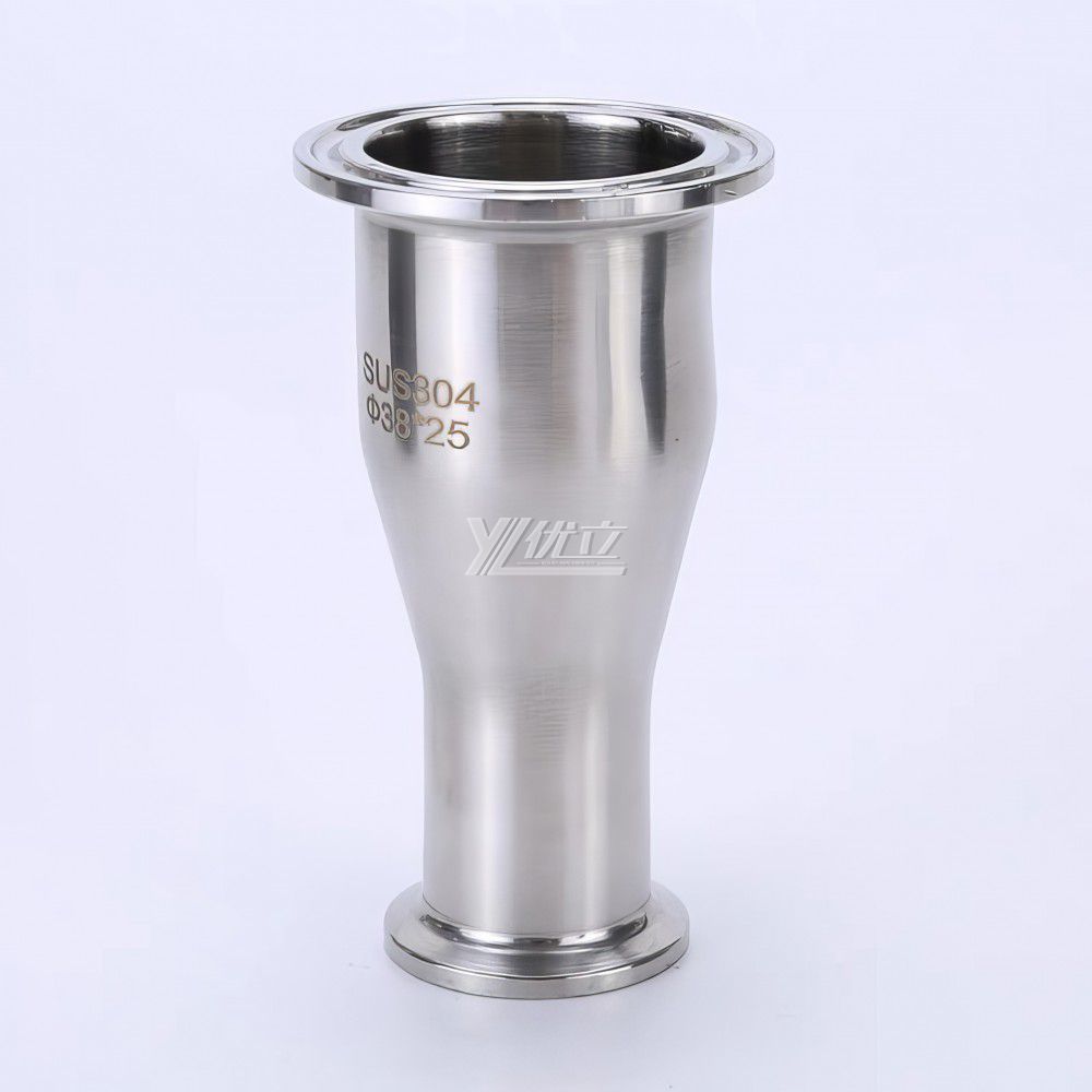YOULI Hygienic Food Grade Sanitary Stainless Steel 304 SS316L 3A SMS DIN ISO Welded Pipe Fitting Concentric Clamped Reducer