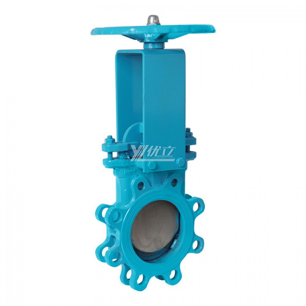 YOULI High Temperature ANSI 150LB Stainless Steel 304 316 JIS 10K-20K 1.6mpa WCB Manual Wafer Knife Gate Valve