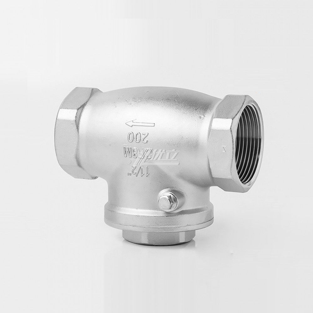 YOULI Stainless Steel High Temperature Steam NPT BSP RC 1.6mpa H14W 304 316 Horizontal Type Female Threaded Screw Check Valve